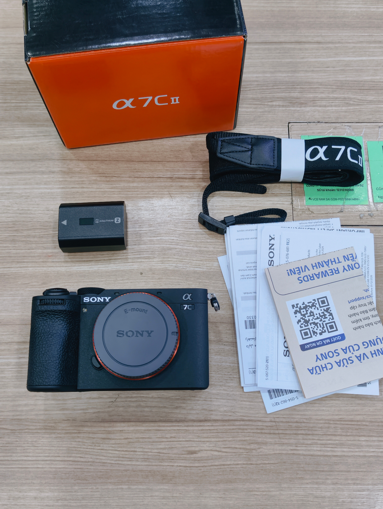 Máy ảnh Sony A7CII A7C2 Body đen cũ Mã SP 5414 - Ảnh 2