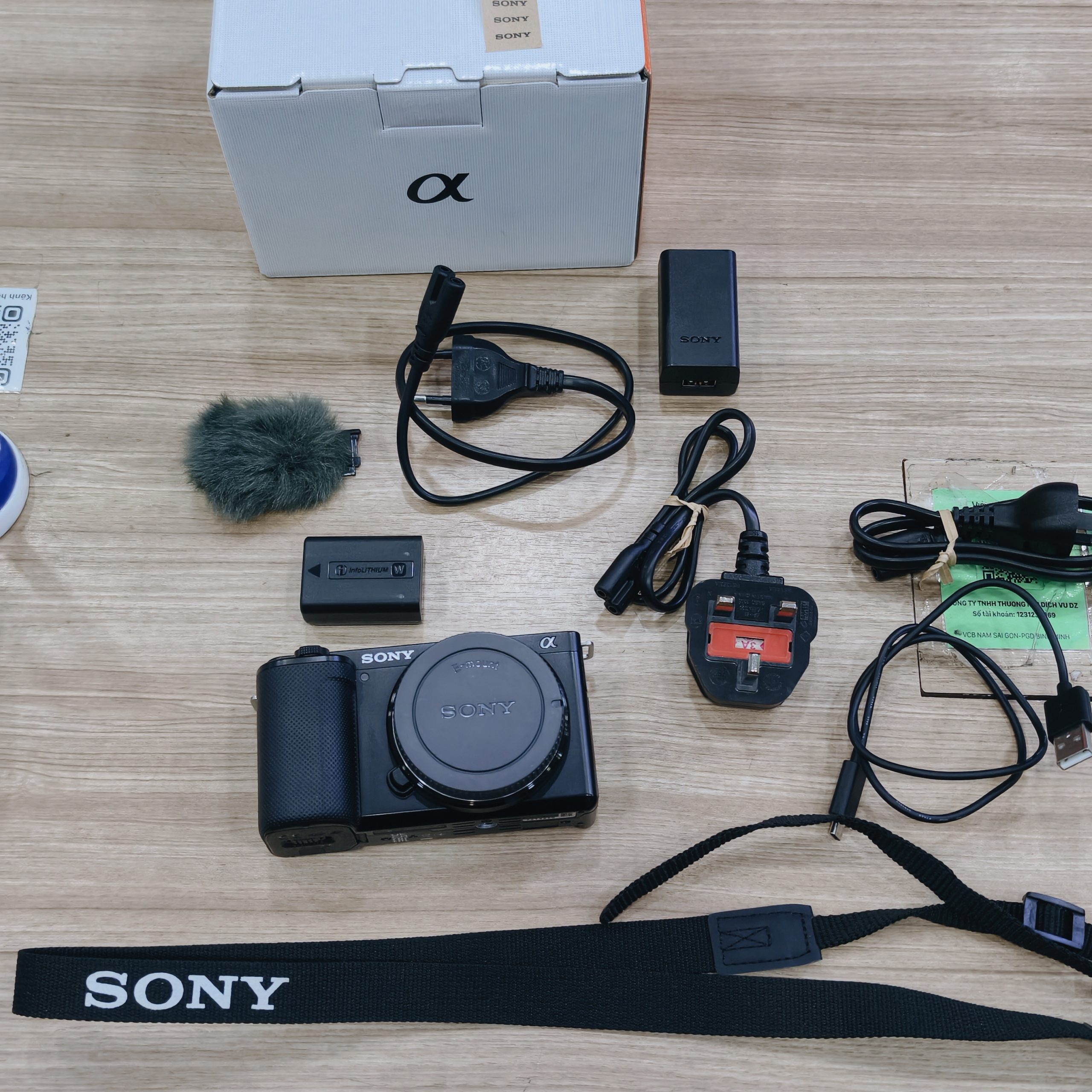 Máy ảnh Sony ZV-E10 (ZVE10) body đen cũ Mã SP 3649 - Ảnh 2