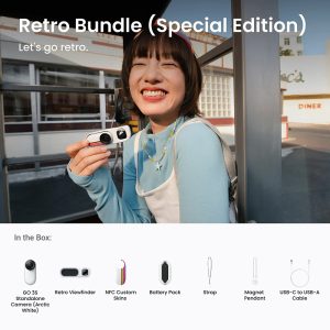 Máy quay hành động Insta360 Go 3S Retro Bundle | Chính Hãng - Ảnh 2