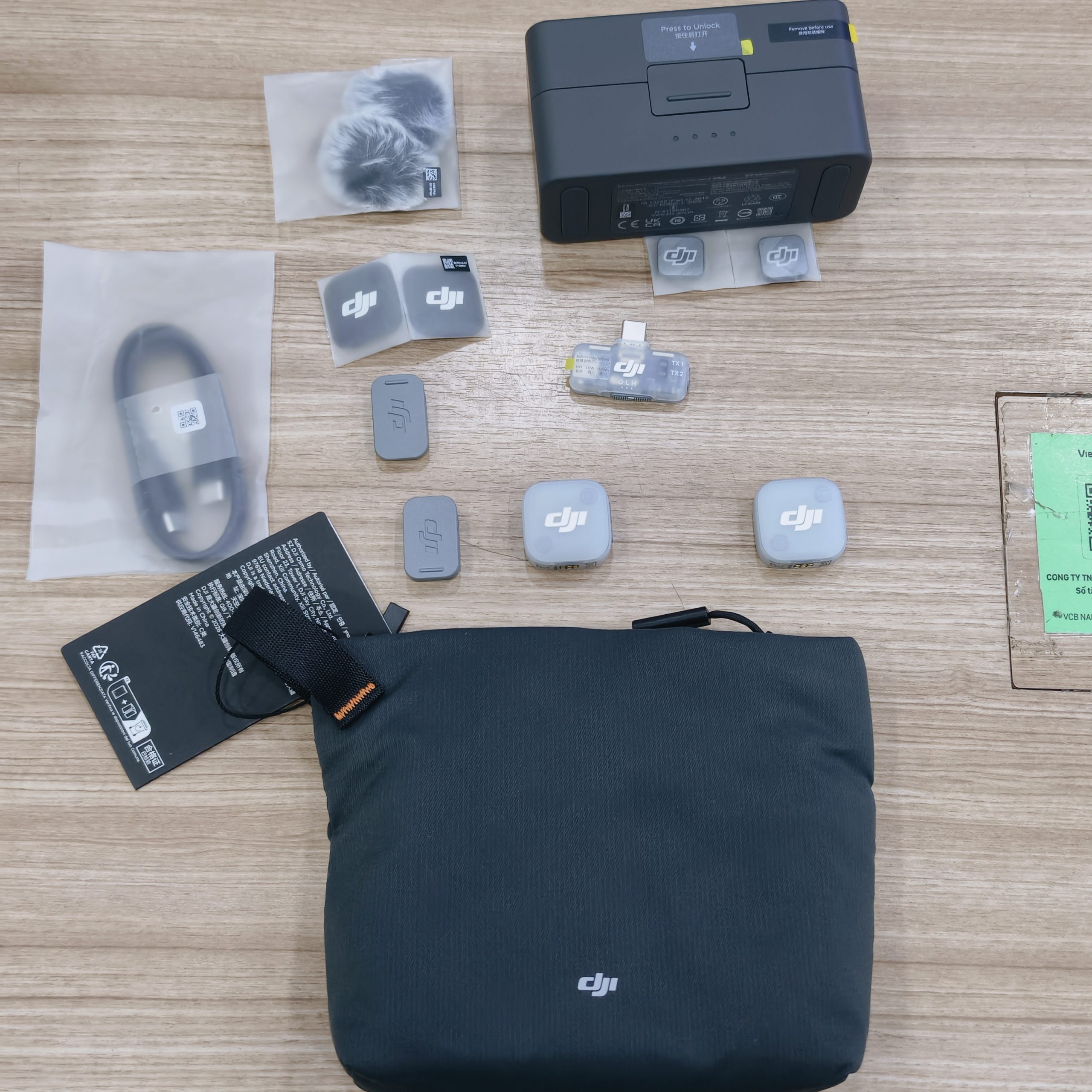 Microphone DJI Mic Mini 2 | Chính Hãng 2 TX + 1 Mobile RX + Charging Case Mã SP 2928 - Ảnh 2