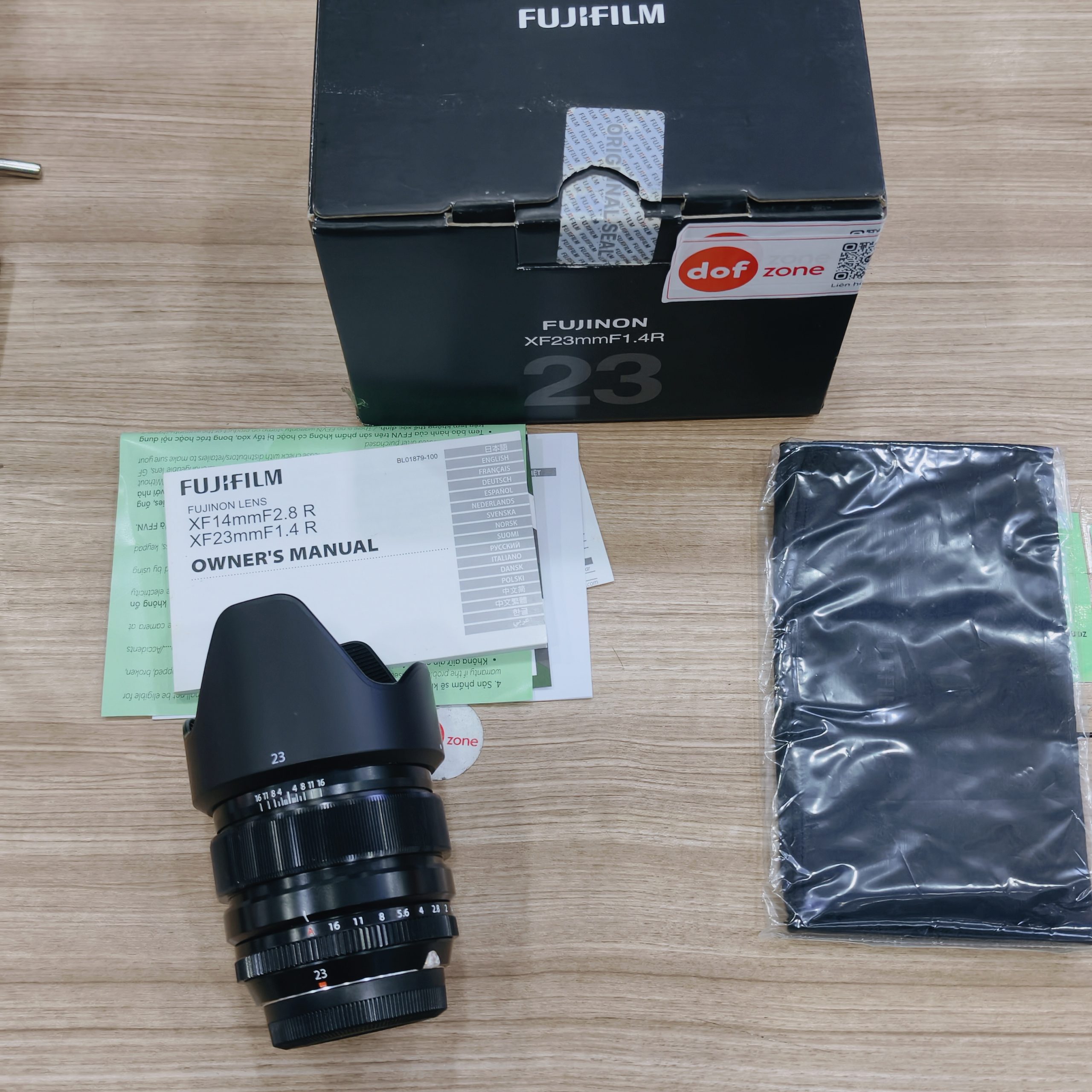 Ống kính Fujifilm XF 23mm F1.4 R cũ Mã SP 2386 - Ảnh 3