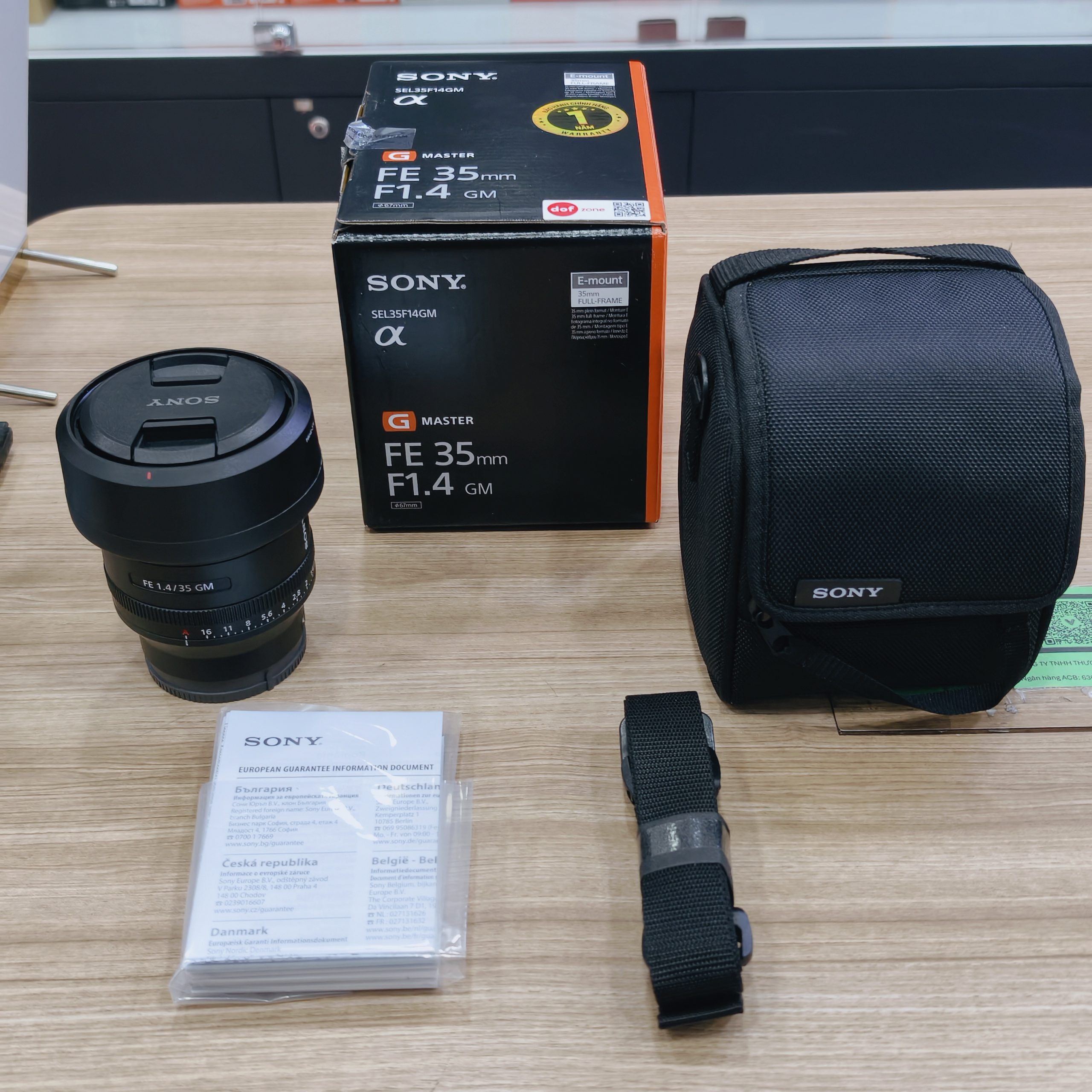 Ống kính Sony FE 35mm F1.4 GM cũ Mã SP 3811 - Ảnh 3