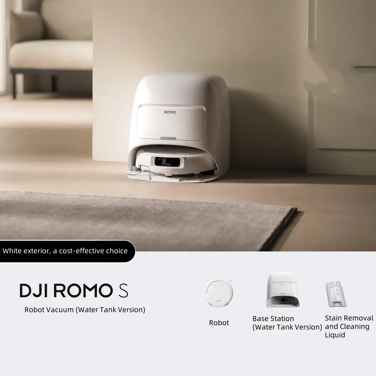 Robot hút bụi DJI Romo S | Chính Hãng
