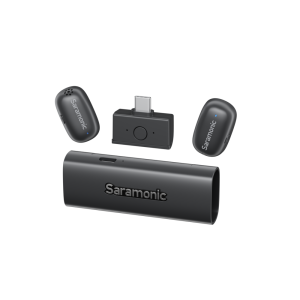 Saramonic AIR SE (TX+TX+RX) - Microphone Không Dây Cầm Tay Và Cài Áo Tích Hợp AI - Hàng Mới Chính Hãng - Ảnh 2