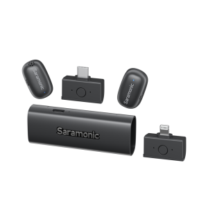 Saramonic AIR SE (TX+TX+RX) - Microphone Không Dây Cầm Tay Và Cài Áo Tích Hợp AI - Hàng Mới Chính Hãng - Ảnh 3
