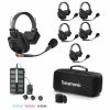 Saramonic WiTalk9 WT5S - Bộ Đàm Intercom Không Dây 5 Người 1.9GHz Full-Duplex Tai Nghe Đơn