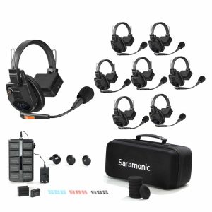Saramonic WiTalk9 WT7S - Bộ Đàm Intercom Không Dây 7 Người 1.9GHz Full-Duplex Tai Nghe Đơn