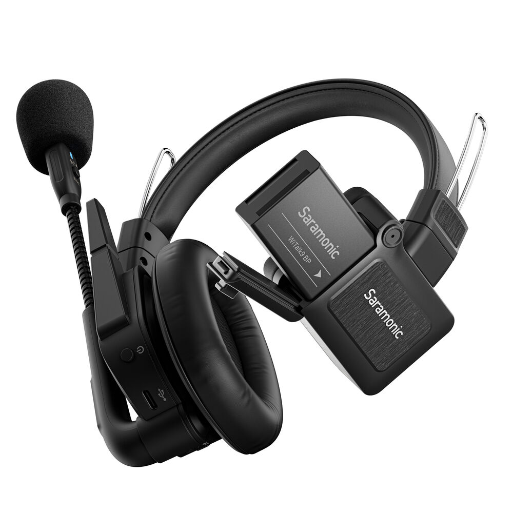 Saramonic WiTalk9 WT7S - Bộ Đàm Intercom Không Dây 7 Người 1.9GHz Full-Duplex Tai Nghe Đơn - Ảnh 9