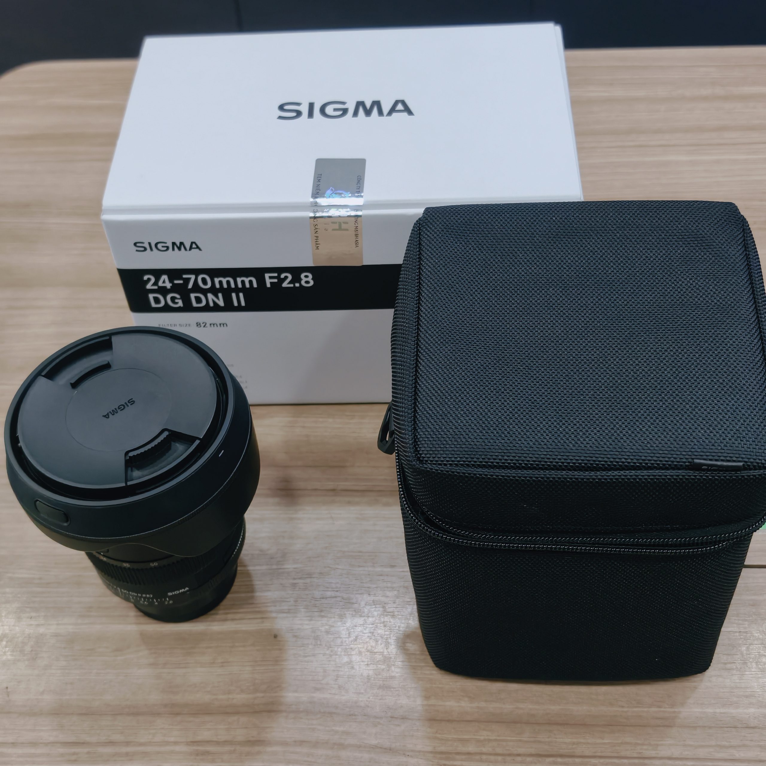 Sigma 24-70mm F2.8 DG DN II (A) for Sony cũ Mã SP 4563 - Ảnh 2