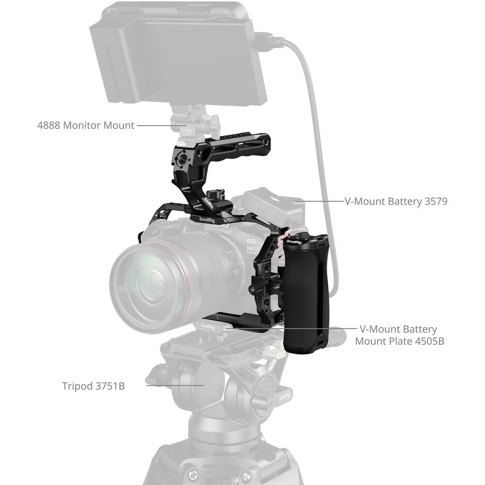 SmallRig Advanced Cage Kit for Canon EOS R6M3 / R6M2 5956 | Chính Hãng - Ảnh 5