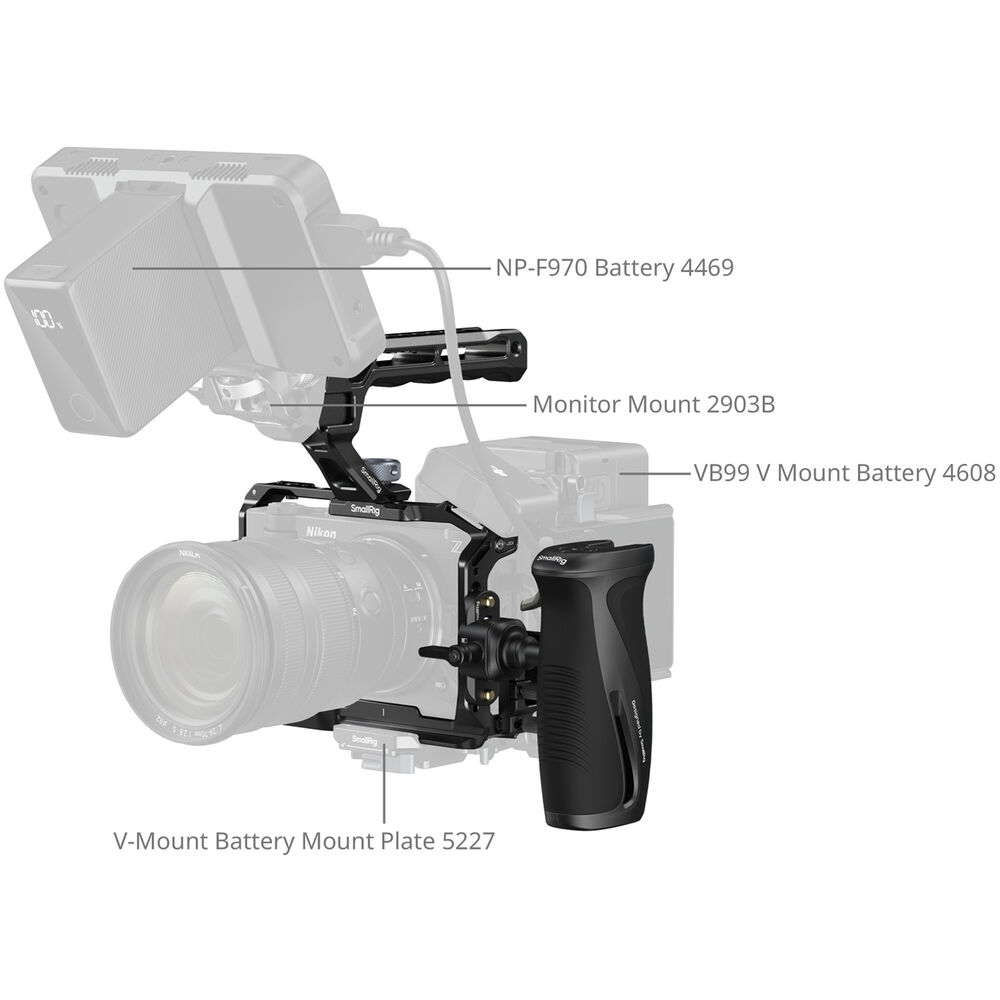 SmallRig Advanced Cage Kit for Nikon ZR 5468 | Chính Hãng - Ảnh 5
