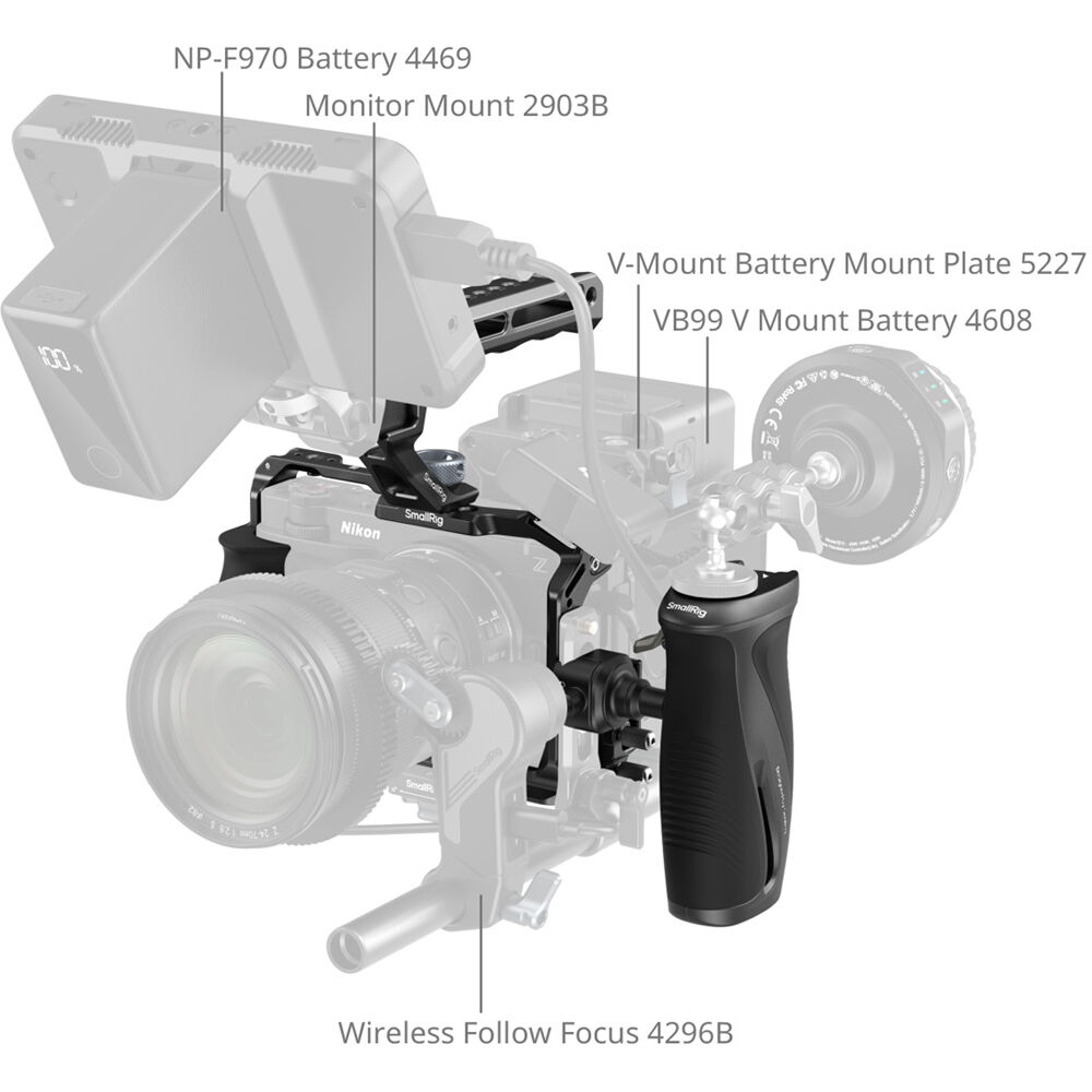 SmallRig Advanced Cage Kit for Nikon ZR 5468 | Chính Hãng - Ảnh 6