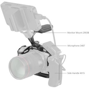 SmallRig Black Mamba Cage Kit for Canon EOS R5M2 4976 | Chính Hãng - Ảnh 4