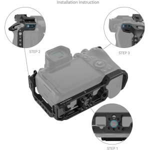 SmallRig Black Mamba Quick Release Cage for Canon EOS R6M2 / R6M3 4161 | Chính Hãng - Ảnh 4