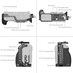 SmallRig Cage Kit for Nikon ZR 5647 | Chính Hãng - Ảnh 4