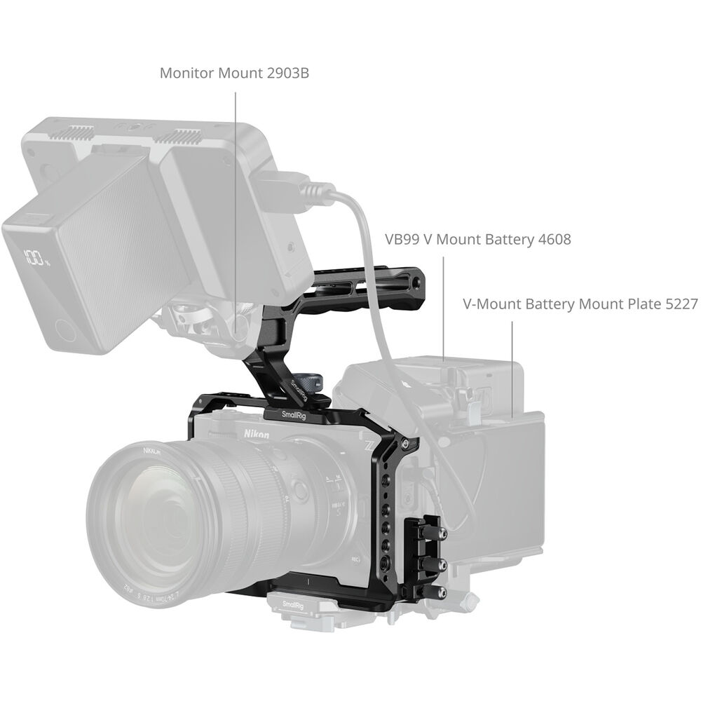 SmallRig Cage Kit for Nikon ZR 5647 | Chính Hãng - Ảnh 5