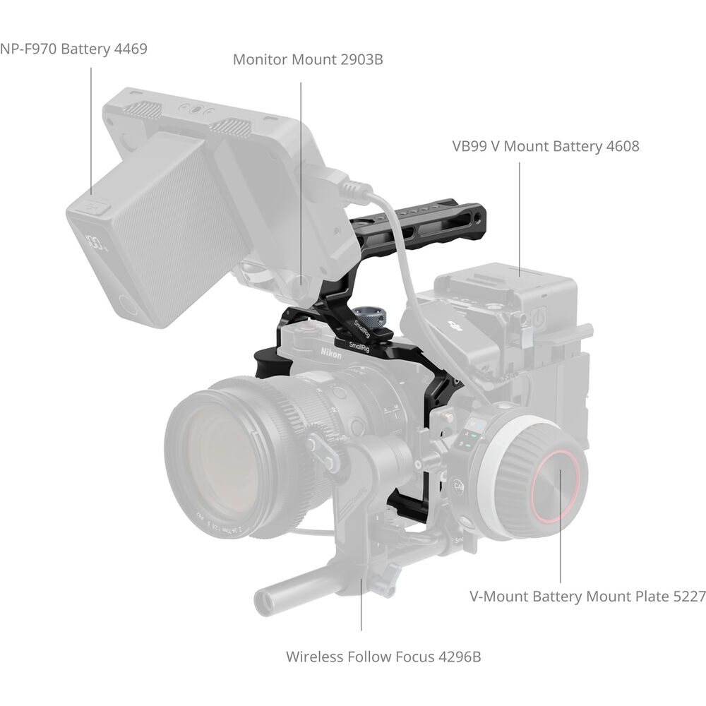 SmallRig Cage Kit for Nikon ZR 5647 | Chính Hãng - Ảnh 6