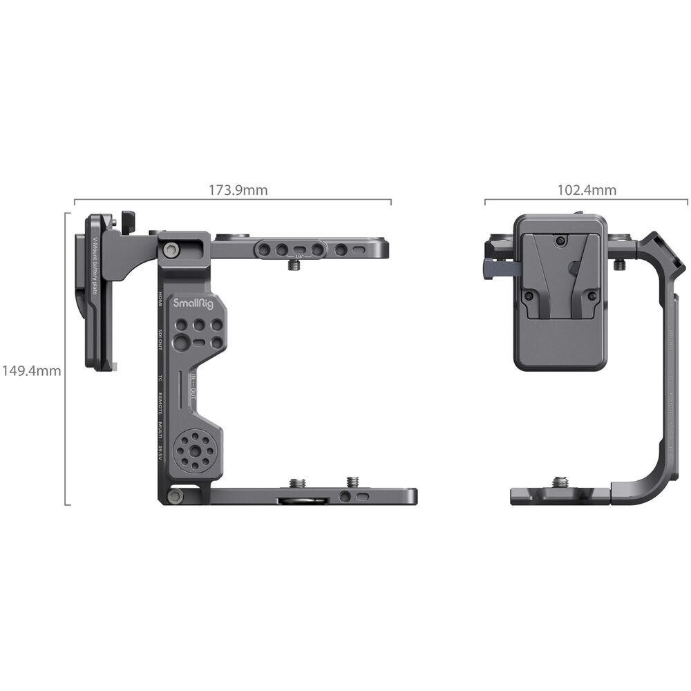 SmallRig Cage Kit for Sony FX6 4124 | Chính Hãng - Ảnh 3