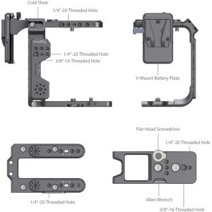 SmallRig Cage Kit for Sony FX6 4124 | Chính Hãng - Ảnh 4
