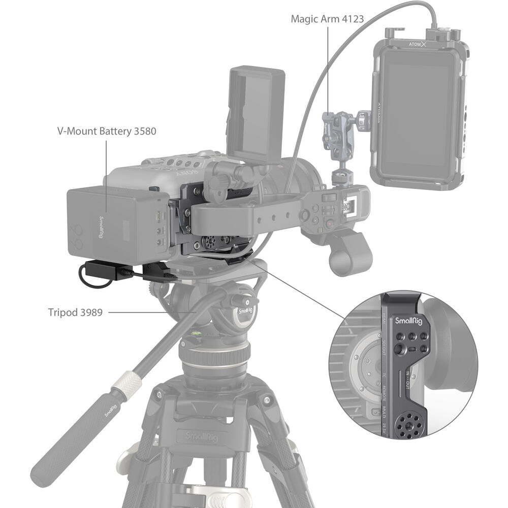 SmallRig Cage Kit for Sony FX6 4124 | Chính Hãng - Ảnh 7