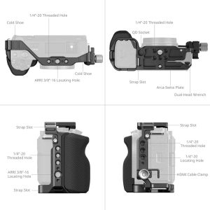 SmallRig Cage Kit for Sony ZV-E1 4257B | Chính Hãng - Ảnh 4