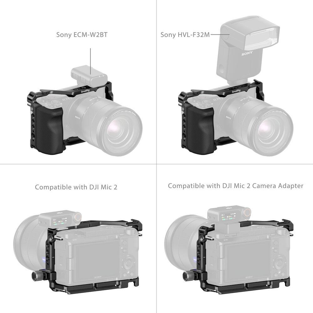 SmallRig Cage Kit for Sony ZV-E1 4257B | Chính Hãng - Ảnh 6