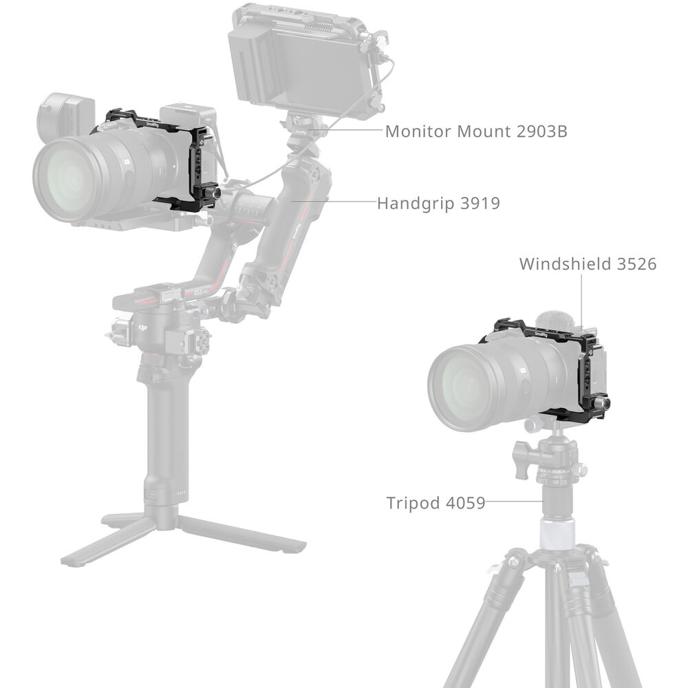 SmallRig Cage Kit for Sony ZV-E1 4257B | Chính Hãng - Ảnh 8