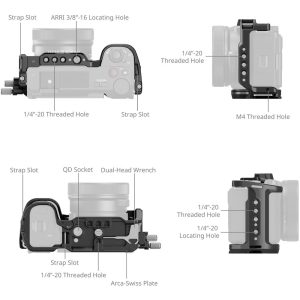 SmallRig Cage Kit for Sony ZV-E10M2 4867 | Chính Hãng - Ảnh 4