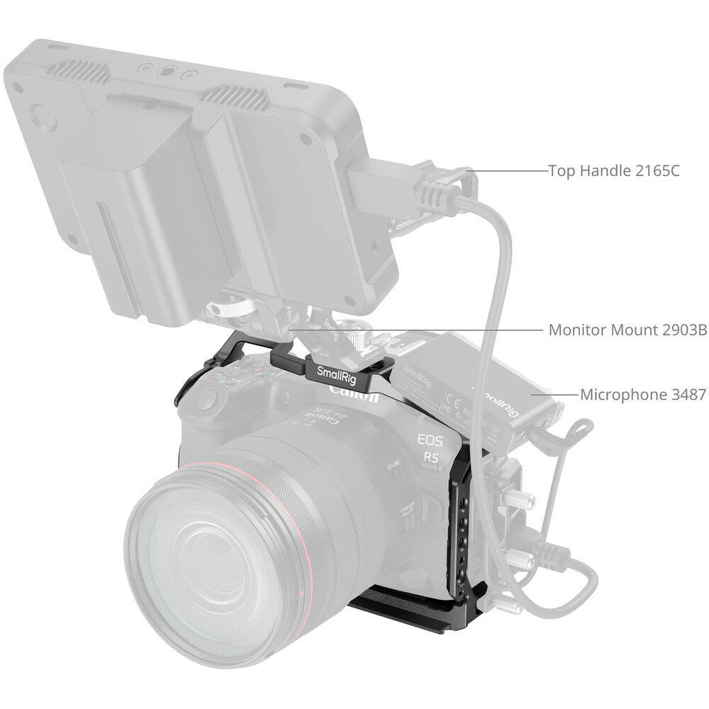 SmallRig Cage for Canon EOS R5M2 4978 | Chính Hãng - Ảnh 6