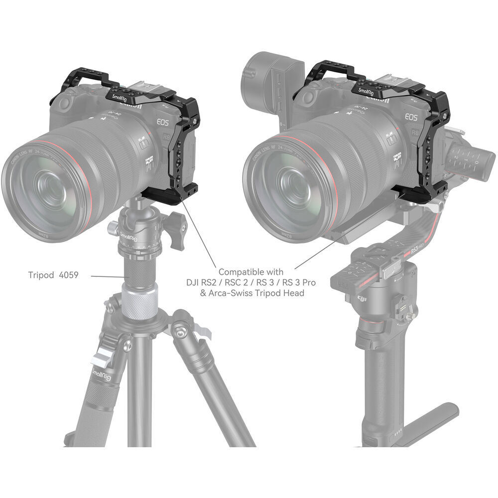 SmallRig Cage for Canon EOS R8 4212 | Chính Hãng - Ảnh 6