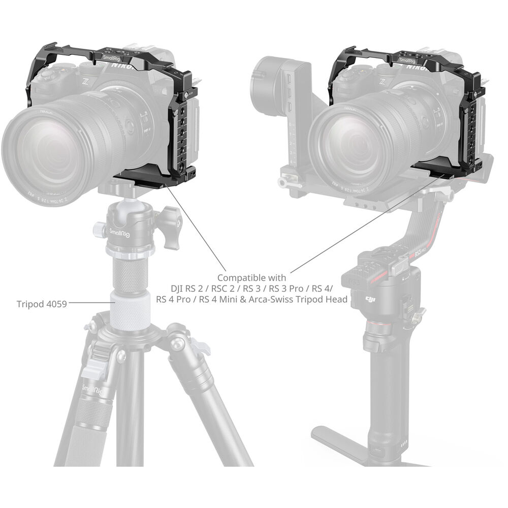 SmallRig Cage for Nikon Z5 / Z5M2 / Z6 / Z6M2 / Z7 / Z7M2 5257 | Chính Hãng - Ảnh 5
