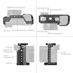 SmallRig Cage for Sony A6100 / A6300 / A6400 / A6500 CCS2310C | Chính Hãng - Ảnh 4