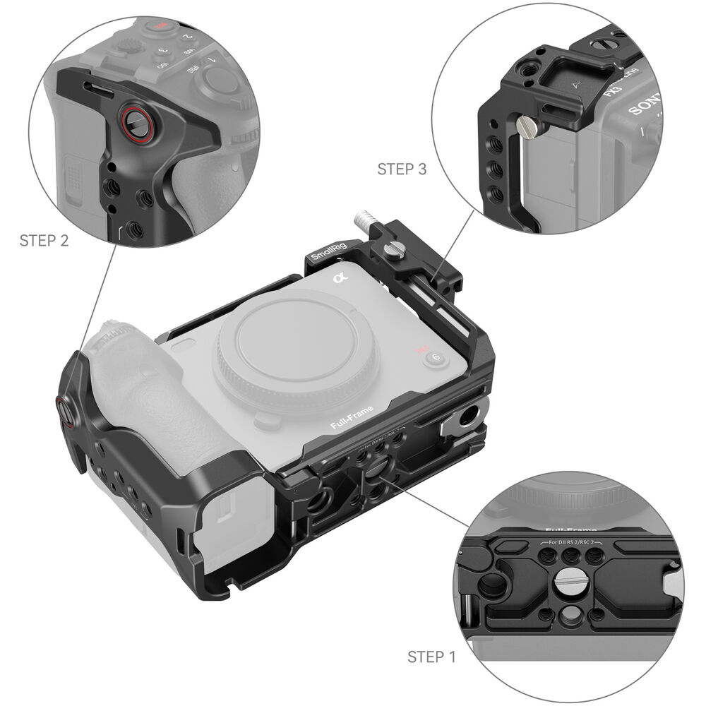 SmallRig Cage for Sony FX30 / FX3 4183B - Ảnh 5