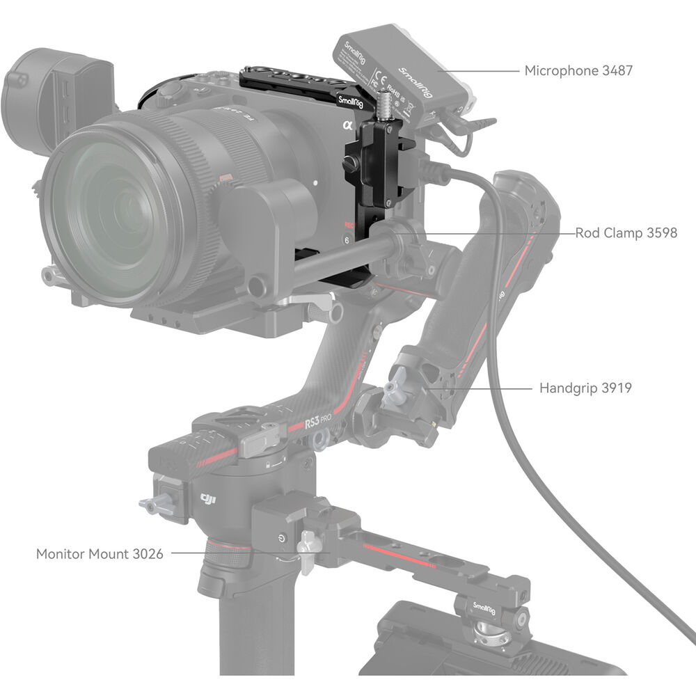SmallRig Cage for Sony FX30 / FX3 4183B - Ảnh 10