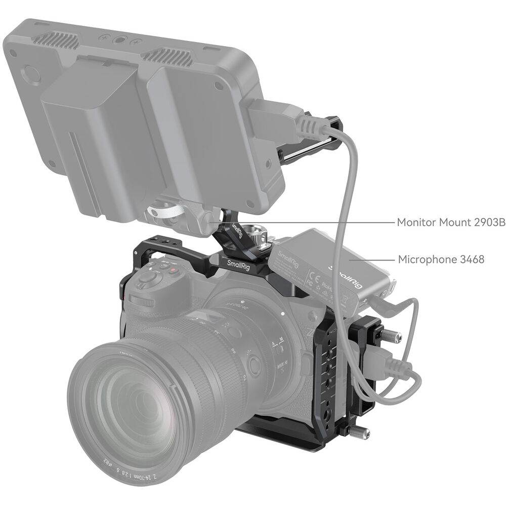 SmallRig Camera Cage Kit for Nikon Z6M3 4520 | Chính Hãng - Ảnh 4