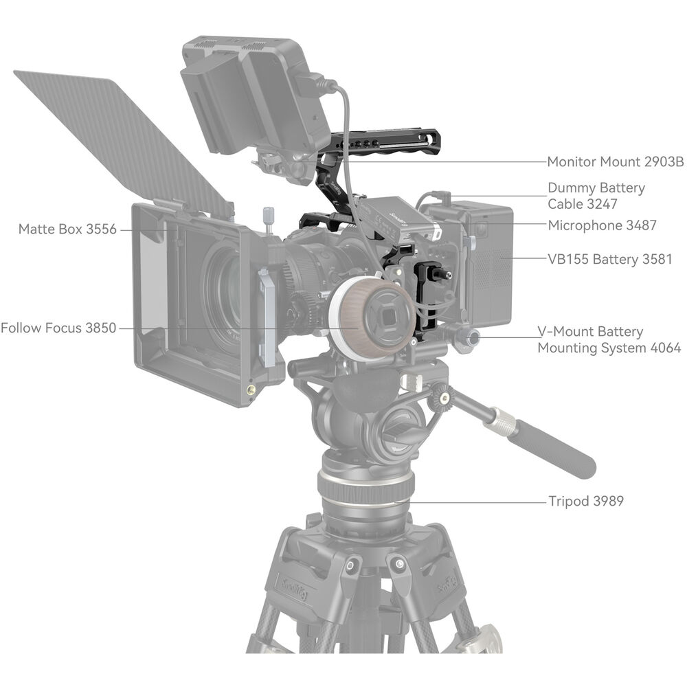 SmallRig Camera Cage Kit for Nikon Z6M3 4520 | Chính Hãng - Ảnh 6