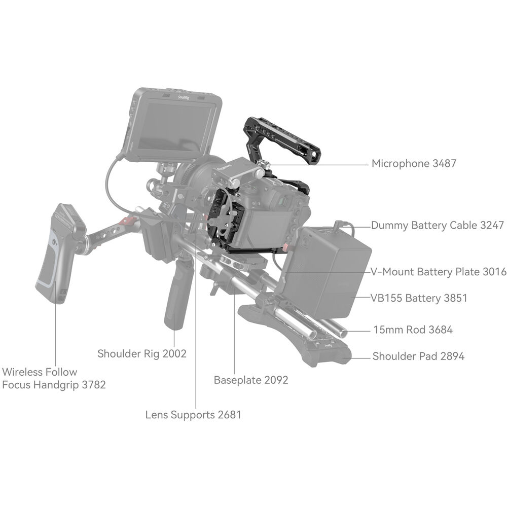 SmallRig Camera Cage Kit for Nikon Z6M3 4520 | Chính Hãng - Ảnh 7