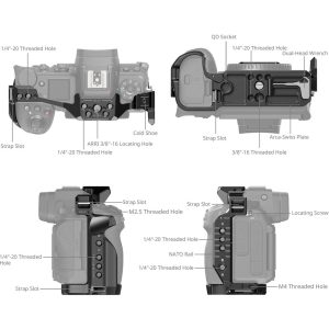 SmallRig Camera Cage for Nikon Z6M3 4519 | Chính Hãng - Ảnh 4