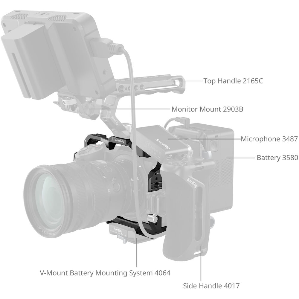 SmallRig Camera Cage for Nikon Z6M3 4519 | Chính Hãng - Ảnh 7