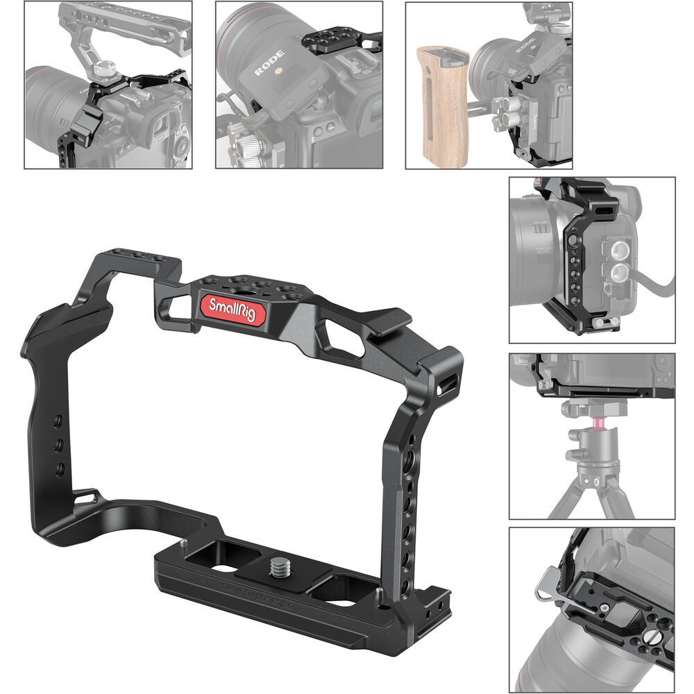 SmallRig Full Cage for Canon EOS R5 / R6 / R5 C 2982B | Chính Hãng - Ảnh 10