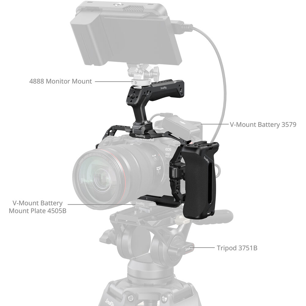 SmallRig HawkLock Quick Release Advanced Cage Kit for Canon EOS R6M3 / R6M2 5958 | Chính Hãng - Ảnh 6