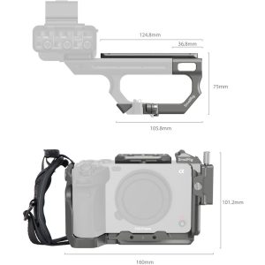 SmallRig HawkLock Quick Release Advanced Cage Kit for Sony FX3 / FX3A / FX30 4771 | Chính Hãng - Ảnh 4