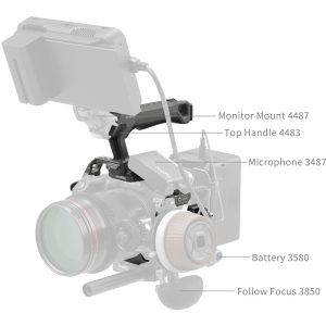 SmallRig HawkLock Quick Release Cage Kit for Canon EOS R5M2 5029 | Chính Hãng - Ảnh 5