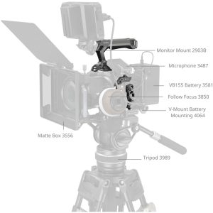 SmallRig HawkLock Quick Release Cage Kit for Canon EOS R5M2 5029 | Chính Hãng - Ảnh 6