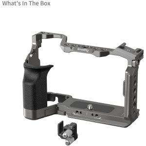 SmallRig HawkLock Quick Release Cage Kit with Silicone Handle for Sony A7CM2 / A7CR 5198 | Chính Hãng - Ảnh 3