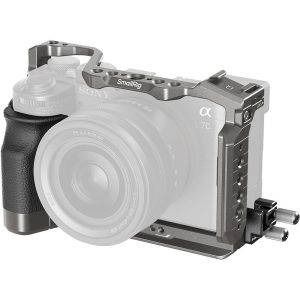 SmallRig HawkLock Quick Release Cage Kit with Silicone Handle for Sony A7CM2 / A7CR 5198 | Chính Hãng