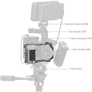 SmallRig HawkLock Quick Release Cage Kit with Silicone Handle for Sony A7CM2 / A7CR 5198 | Chính Hãng - Ảnh 8