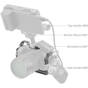 SmallRig HawkLock Quick Release Cage for Canon EOS R5M2 4977 | Chính Hãng - Ảnh 6