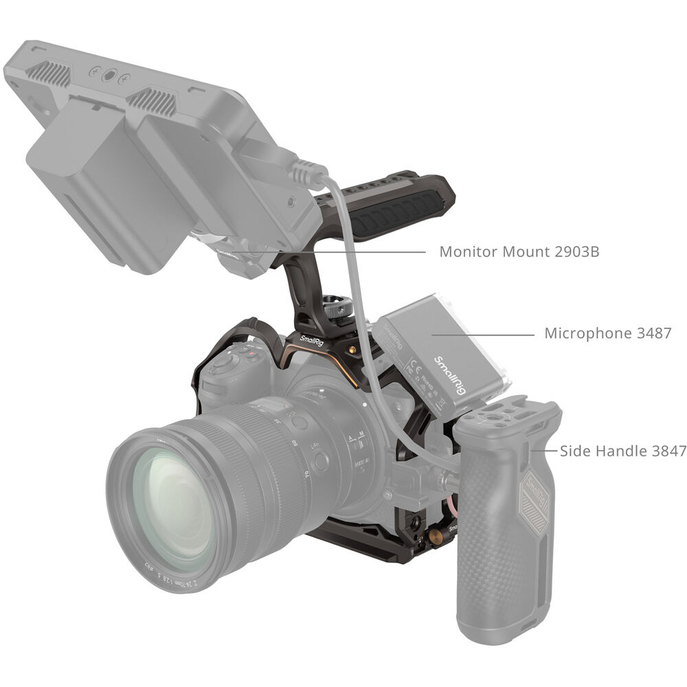 SmallRig Night Eagle Cage Kit for Nikon Z6M3 4522 | Chính Hãng - Ảnh 6