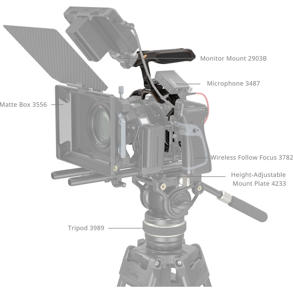 SmallRig Night Eagle Cage Kit for Nikon Z6M3 4522 | Chính Hãng - Ảnh 8
